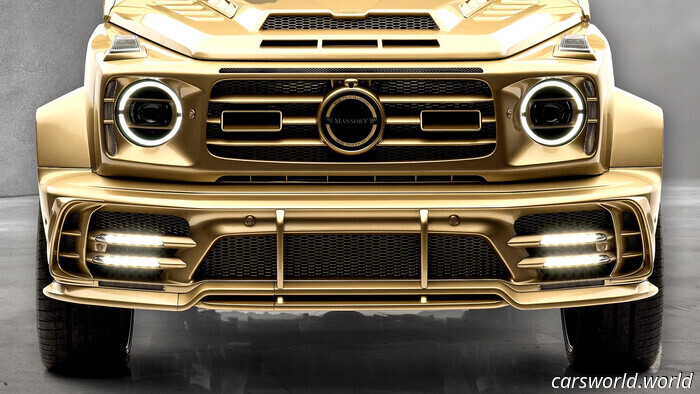 Этот G-Class настолько шикарен, что даже Mansory считает его чрезмерным | Carscoops